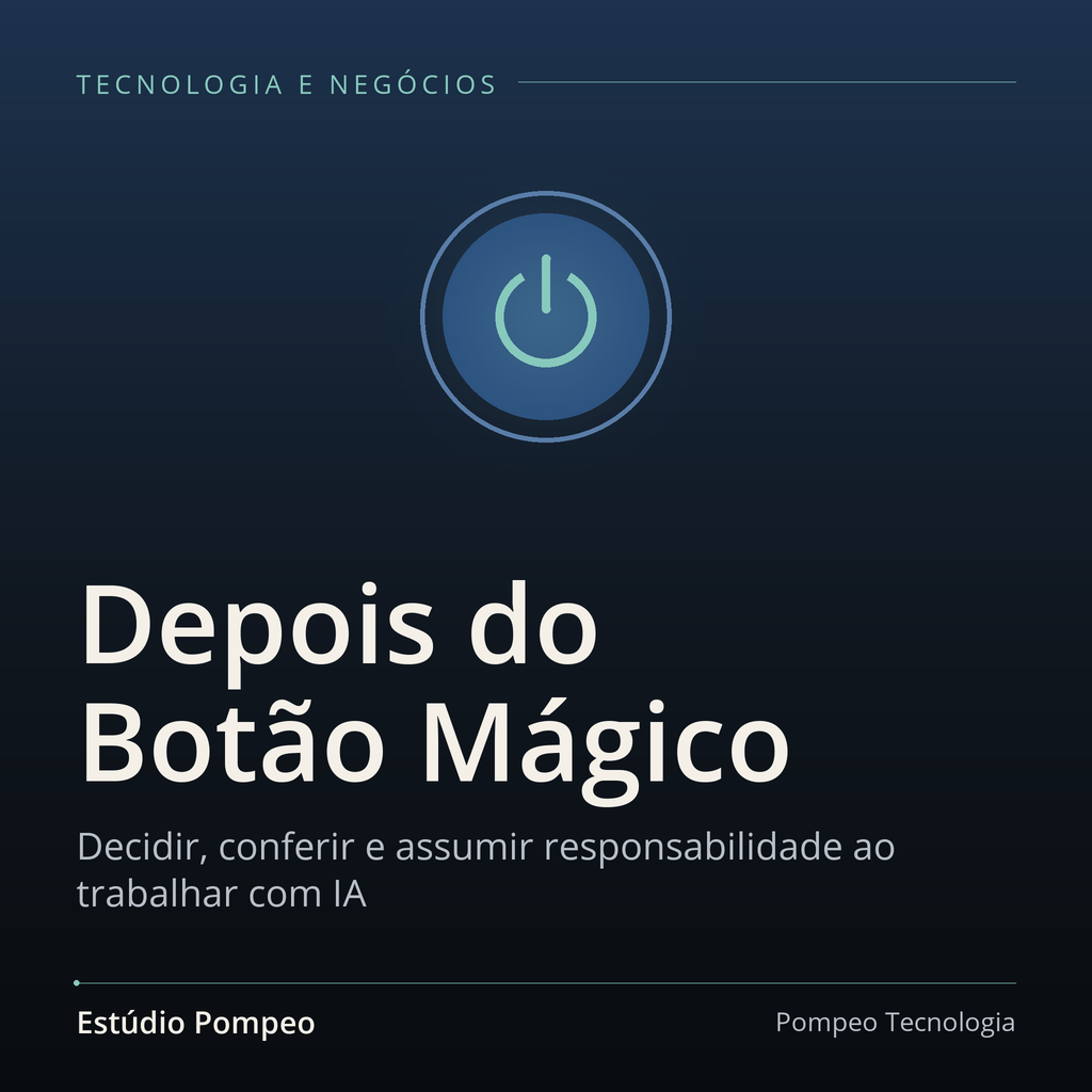 Capa de Depois do Botão Mágico