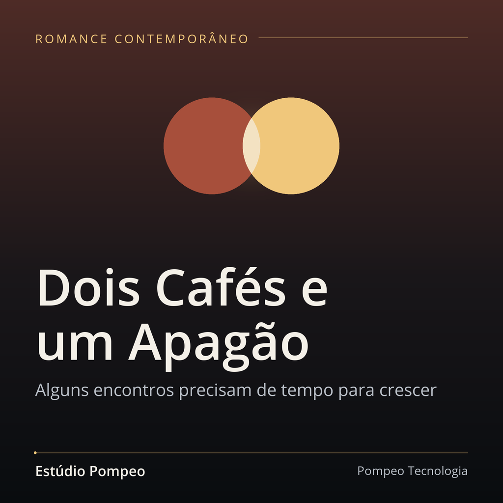 Capa de Dois Cafés e um Apagão