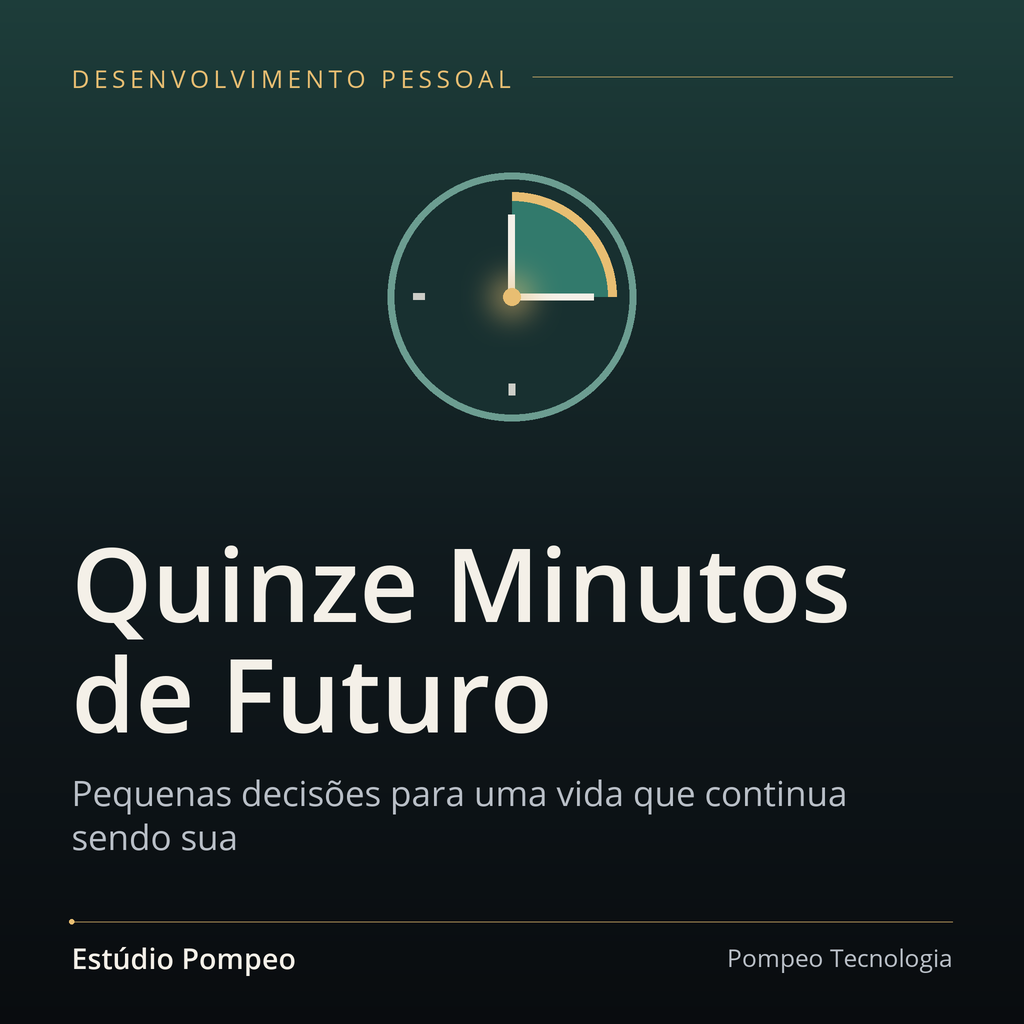 Capa de Quinze Minutos de Futuro